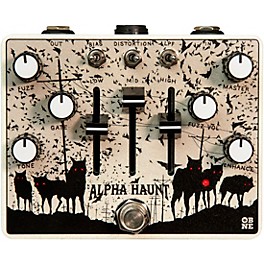 Old Blood Noise Endeavors Alpha Haunt (2021) Fuzz Effects Pedal White