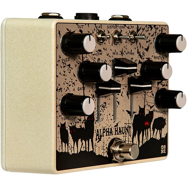 Old Blood Noise Endeavors Alpha Haunt (2021) Fuzz Effects Pedal White