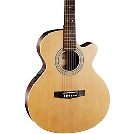 Cort SFX-MEOP-A-U SFX Cutaway Acoustic-Electric Spruce Top Open Pore Natural