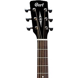 Cort AD810 Standard Series Dreadnought Acoustic Guitar Black Satin