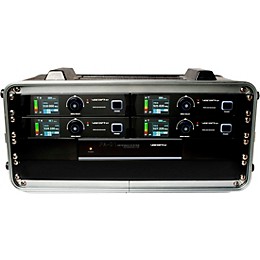 VocoPro BENCHMARK-QUAD-HH 4-channel True Diversity Handheld Mic System, 902-927.20mHz