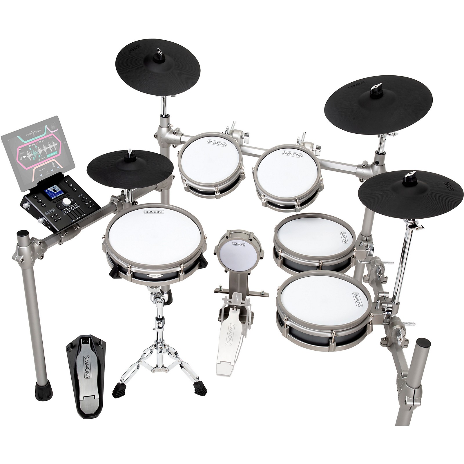 Akai 1 Set Drum Set Gadgets Drum Kit Disc Nuts Drum Kit Wrenches Drum Kit Felt Pads 
