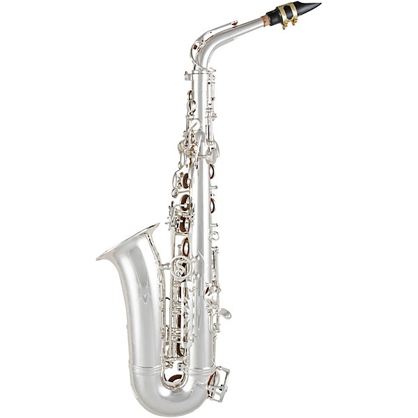 Selmer SAS411 Intermediate Alto Saxophone Silver Plated