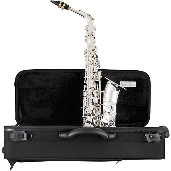 Selmer SAS411 Intermediate Alto Saxophone Silver Plated