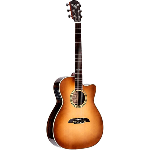 Alvarez FY70CESHB Yairi Standard Folk/OM Acoustic-Electric Guitar Shadow Burst