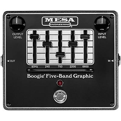 Mesa/Boogie Boogie Five-Band Graphic Equalizer Pedal Black for sale