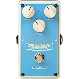 MESA/Boogie Cleo Overdrive Effects Pedal Blue