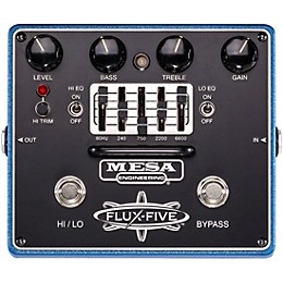 MESA/Boogie FLUX-FIVE Overdrive Effects Pedal Black | Guitar Center