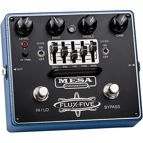 MESA/Boogie FLUX-FIVE Overdrive Effects Pedal Black | Guitar Center