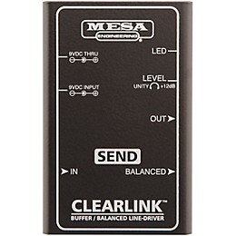 Open Box MESA/Boogie Clearlink (Send) Line Driver Level 1 Black