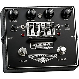 MESA/Boogie Throttle Box Equalizer Pedal Black | Guitar Center