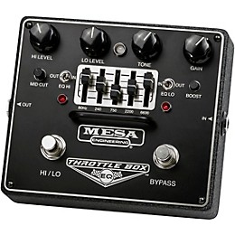 MESA BOOGIE THROTTLE BOX EQ ジャンク MESA/Boogie Throttle Box Equalizer Pedal Black | Guitar Center
