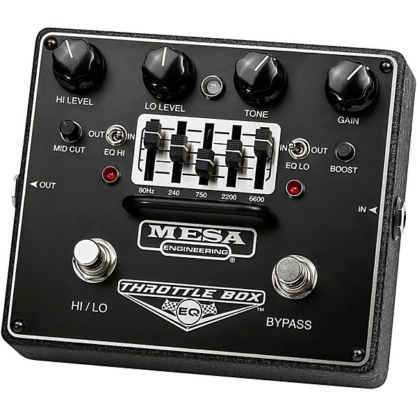 から厳選した Equalizer Box Throttle MESA/Boogie Pedal Center Guitar | Black ギター