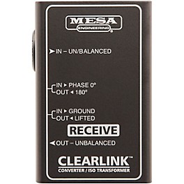 MESA/Boogie Clearlink (Receive) Converter & ISO Transformer Black