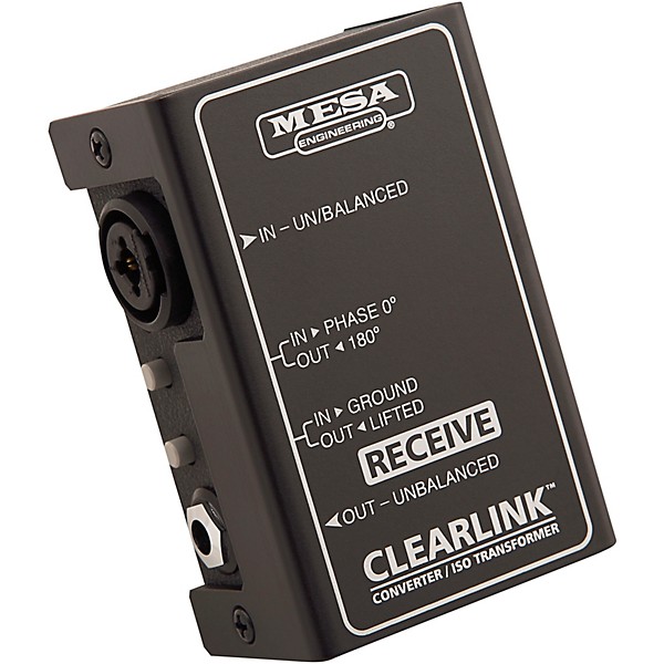 MESA/Boogie Clearlink (Receive) Converter & ISO Transformer Black