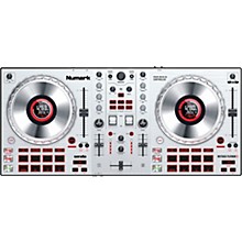 Numark Mixtrack Platinum FX Silver DJ Controller With In-Wheel Display
