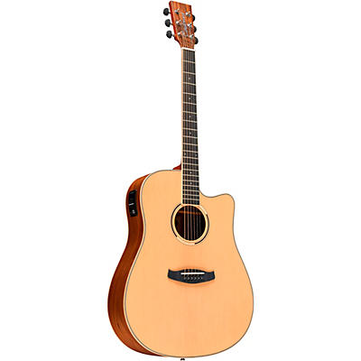 Tanglewood Dbt D Ce Bw Dreadnought Acoustic-Electric Guitar Natural for sale