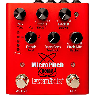 Eventide Micropitch Delay Effects Pedal Red for sale