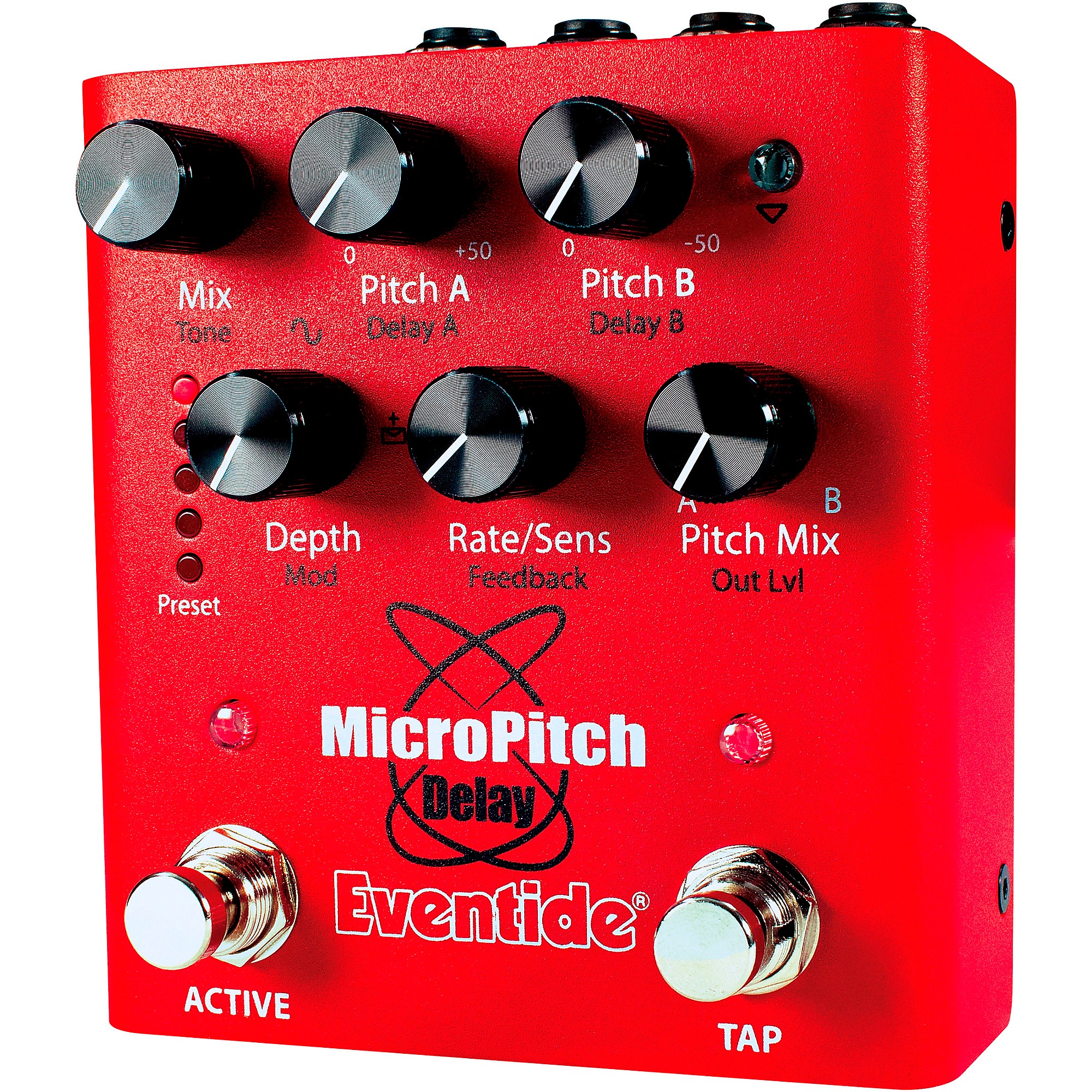 ギター Eventide MicroPitch Delay Open Box Eventide MicroPitch Delay Effects Pedal Red