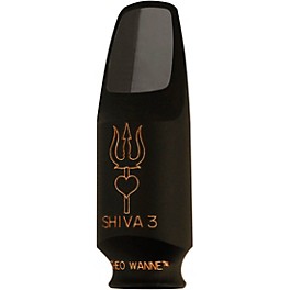 Theo Wanne SHIVA 3 Alto Saxophone Mouthpiece 7 Black Theo Wanne SHIVA 3 Alto Saxophone Mouthpiece 7 Black