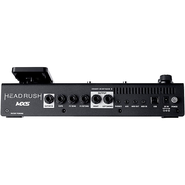 HeadRush MX5 Compact Quad-Core Multi-Effects Guitar Pedal and Amp Modeler