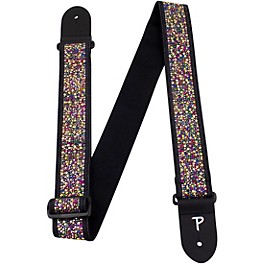 Perri's Studded Guitar Strap Rainbow Studs 2 in.