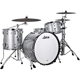 Ludwig Classic Oak 3-piece Pro Beat Shell... Ludwig Classic Oak 3-piece Pro Beat Shell Pack With 24" Bass Drum Silver Sparkle