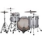 Ludwig Classic Oak 3-piece Pro Beat Shell Pack With 24" Bass Drum Silver Sparkle