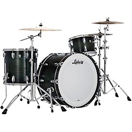 Ludwig Classic Oak 3-piece Pro Beat Shell Pa... Ludwig Classic Oak 3-piece Pro Beat Shell Pack With 24" Bass Drum Green Burst