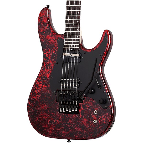 Schecter Guitar Research SVSS 6-String Electric Guitar Red Reign