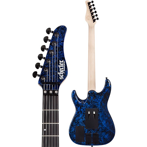 Schecter Guitar Research SVSS 6-String Electric Guitar Blue Reign