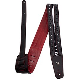 Perri's Italian Leather Guitar Strap Oxford - Blk/Teal 2.5... Perri's Italian Leather Guitar Strap Oxford - Blk/Zebra 2.5 in.