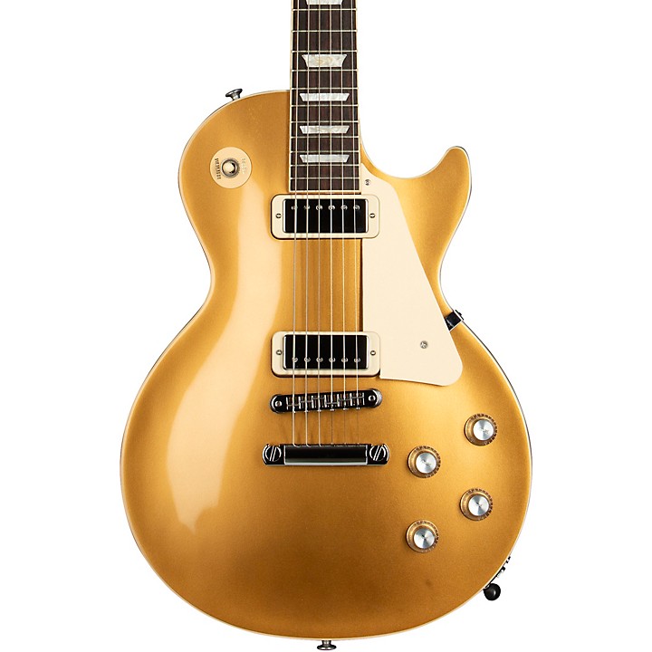 Gibson Les Paul Deluxe '70s Electric Guitar Gold Top | Guitar Center