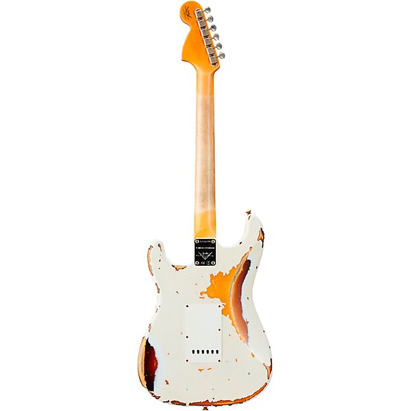 ★OlympicWhite Relic LaquerStratocaster★ OlympicWhite Relic MultilayerStrato Fender Custom Shop