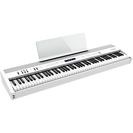 Roland FP-60X Digital Piano With Roland Double-Brace X-Stand and DP-10 Pedal White