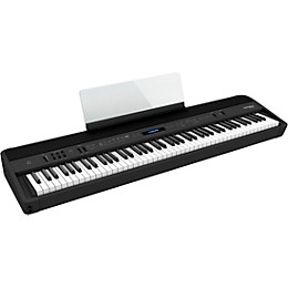 Roland FP-90X Digital Piano With Roland Double-Brace X-Stand and DP-10 Pedal Black