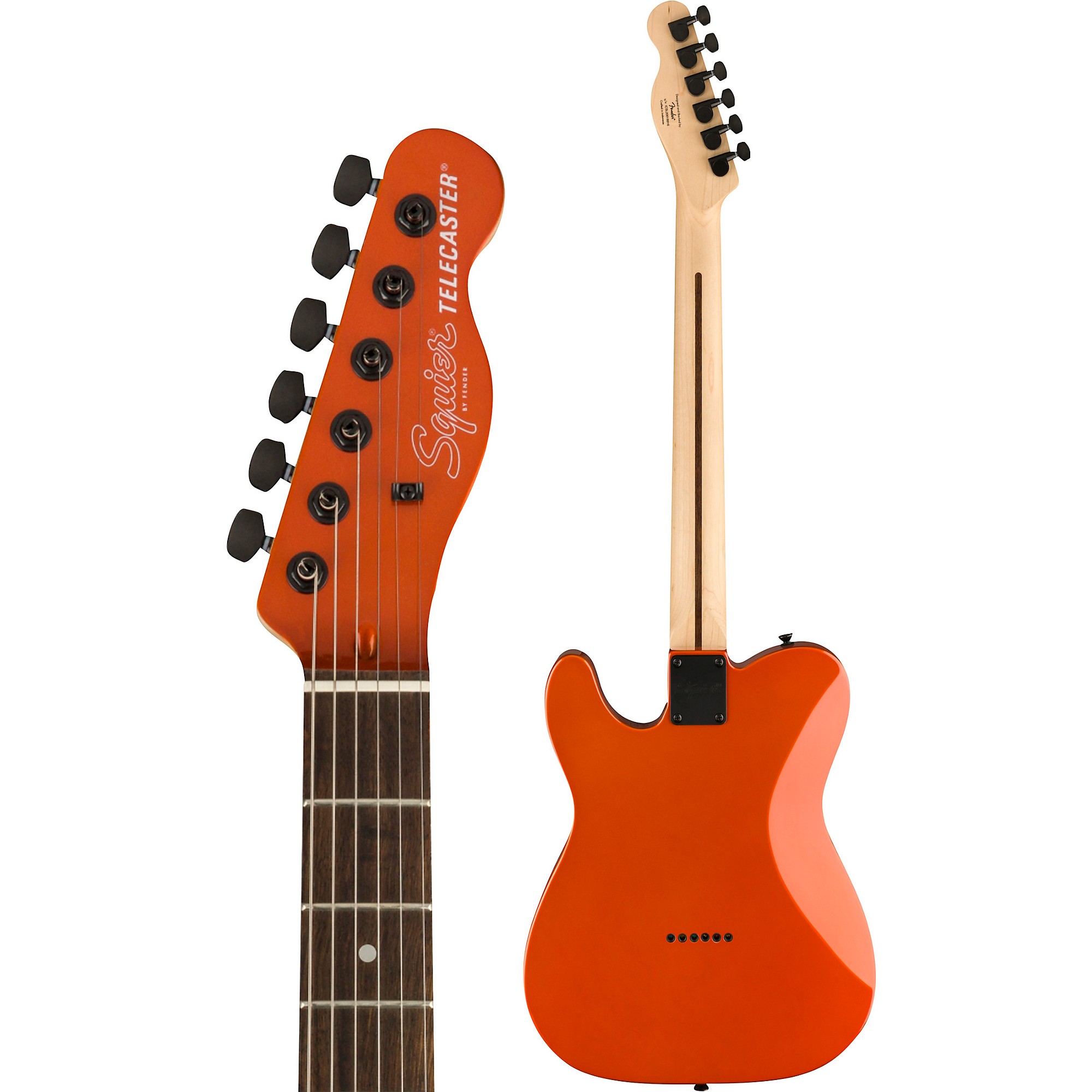 Squier Affinity Telecaster HH Electric Guitar With Matching Headstock Metallic Orange | Guitar Center Squier Affinity Telecaster HH Electric Guitar With Matching Headstock Metallic Orange | Guitar Center