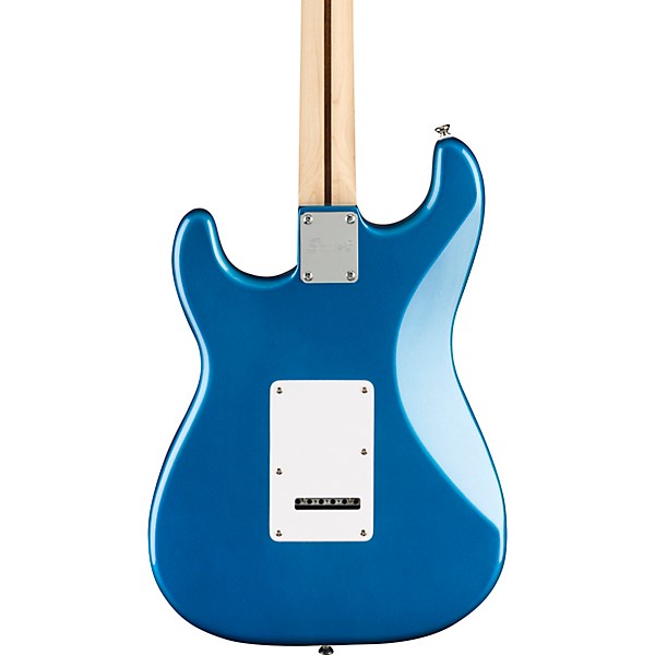 Open Box Squier Affinity Series Stratocaster HSS Electric Guitar Pack with Fender Frontman 15G Amp Level 2 Lake Placid Blu...