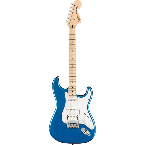 Open Box Squier Affinity Series Stratocaster HSS Electric Guitar Pack with Fender Frontman 15G Amp Level 2 Lake Placid Blu...