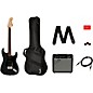 Squier Affinity Series Stratocaster HSS Electric Guitar Pack With Fender Frontman 15G Amp Charcoal Frost Metallic thumbnail