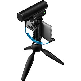 Open Box Sennheiser MKE 400 MOBILE KIT - Includes MKE 400 Shotgun Microphone, Manfrotto PIXI Mini Tripod and Sennheiser Sm...