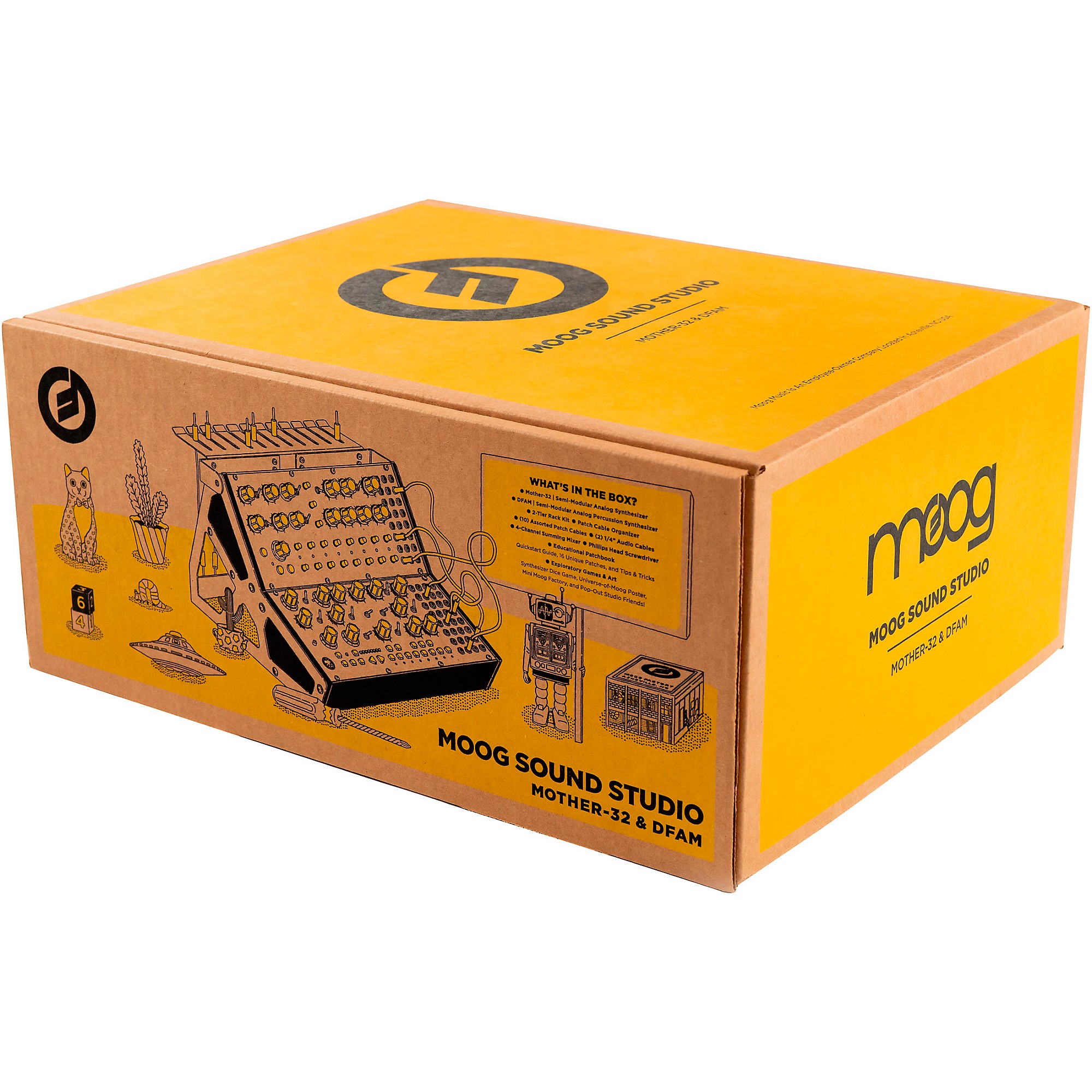moogのシンセサイザー、MOOG SOUND STUDIO（Mother-32 & DFAM