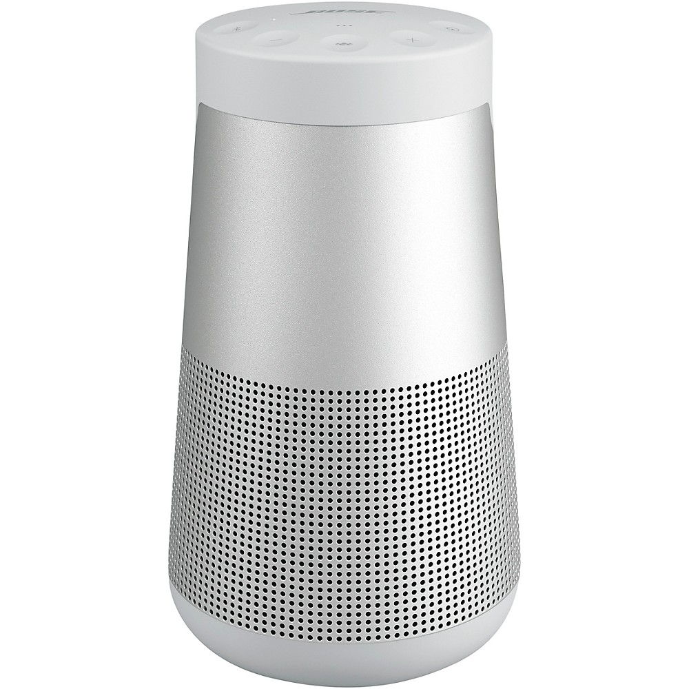 Bose – SoundLink Revolve II Portable Bluetooth Speaker – Luxe Silver