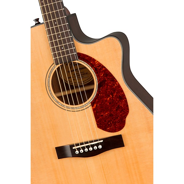 Fender CC-140SCE Concert Acoustic-Electric Guitar Natural
