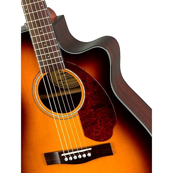 Fender CC-140SCE Concert Acoustic-Electric Guitar Sunburst
