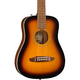 Fender Redondo Mini Acoustic Guitar Natural Fender Redondo Mini Acoustic Guitar Sunburst