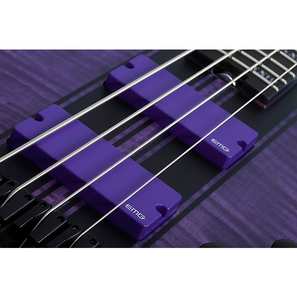 Schecter Guitar Research C-4 GT Satin Trans Purple