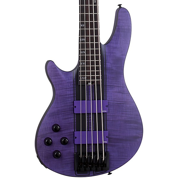 Schecter Guitar Research C-5 GT Left-handed Satin Trans Purple