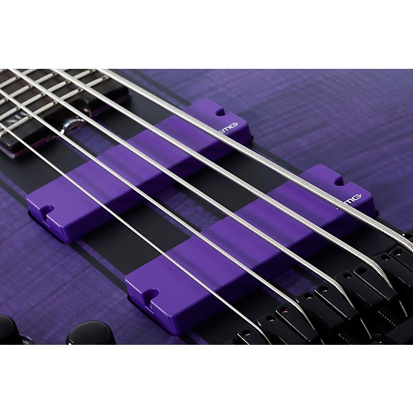 Schecter Guitar Research C-5 GT Left-handed Satin Trans Purple