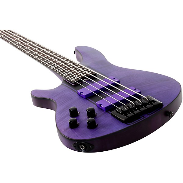 Schecter Guitar Research C-5 GT Left-handed Satin Trans Purple